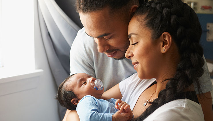 parents with infant